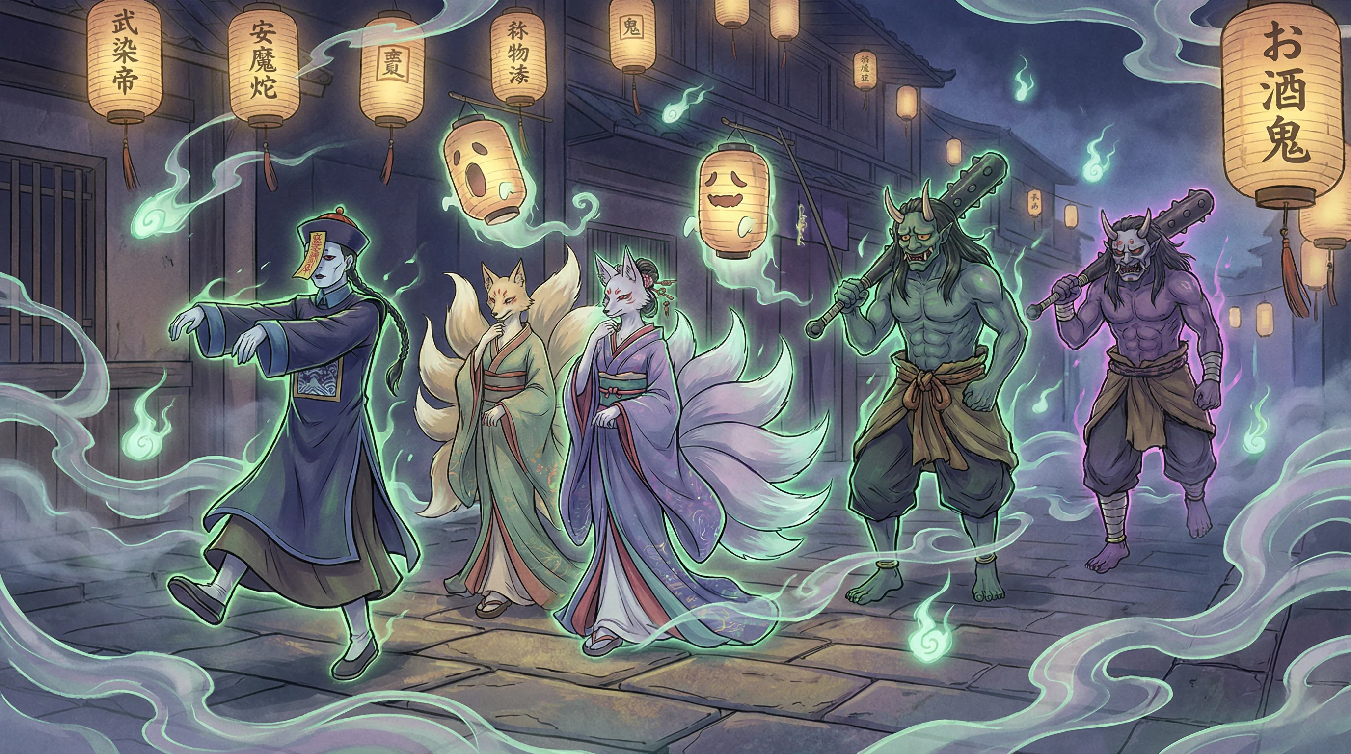 百鬼夜行 - 聚会的目的在线观看 中日鬼怪动漫